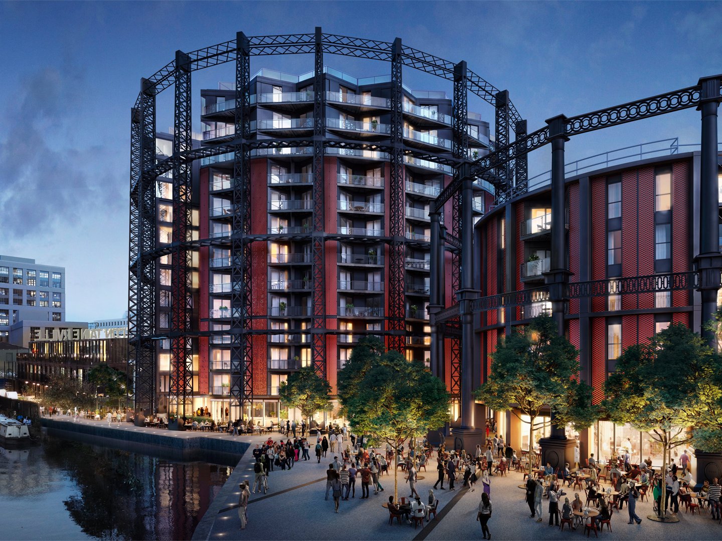 Bethnal Green new build apartments, East London